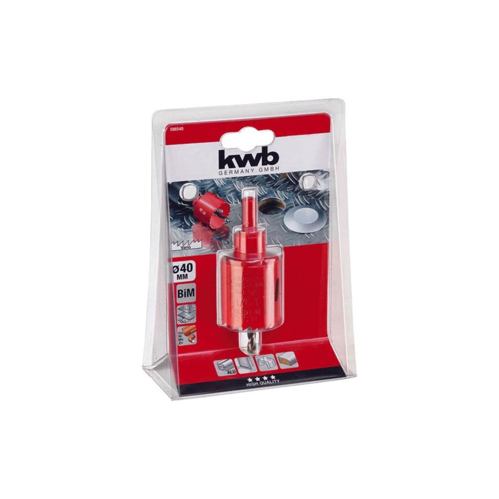 KWB Bi-Metal Panç 40mm