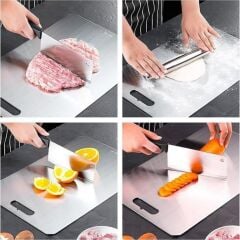 Cvs DN 00137 Paslanmaz Çelik Kesim Panosu 304 Kalite 24 x 34 cm