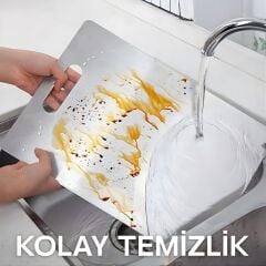 Cvs DN 00137 Paslanmaz Çelik Kesim Panosu 304 Kalite 24 x 34 cm