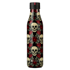 Les Artistes Paris Isı Yalıtımlı Çelik Termos 500ml Rose and Skull