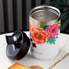 Les Artistes Paris Isı Yalıtımlı Çelik Termos Mug 350ml Metal