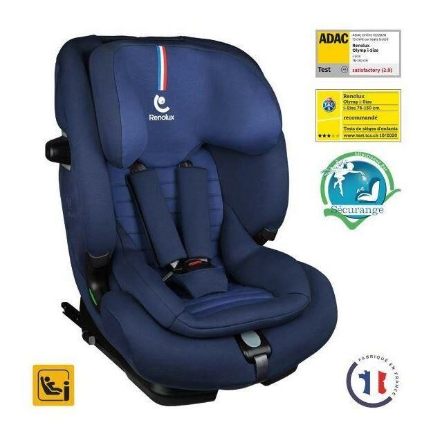 Renolux Olymp I-Size Softness Isofix 9-36 Kg Oto Koltuğu Lacivert