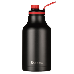 Les Artistes Paris Isı Yalıtımlı XL Inox Çelik Termos 2000ml Black