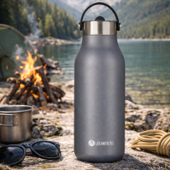 Les Artistes Paris Isı Yalıtımlı Çelik Termos 1000ml Grey