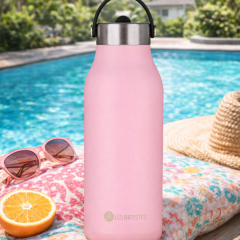 Les Artistes Paris Isı Yalıtımlı Çelik Termos 1000ml Magnolia