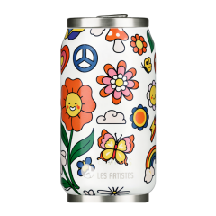 Les Artistes Paris Isı Yalıtımlı Kutu Çelik Termos 280ml Happy