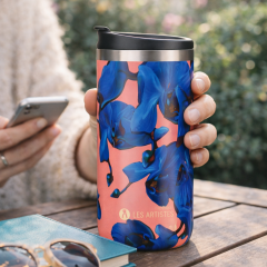 Les Artistes Paris Isı Yalıtımlı Çelik Termos Mug 500ml Blue Pearl