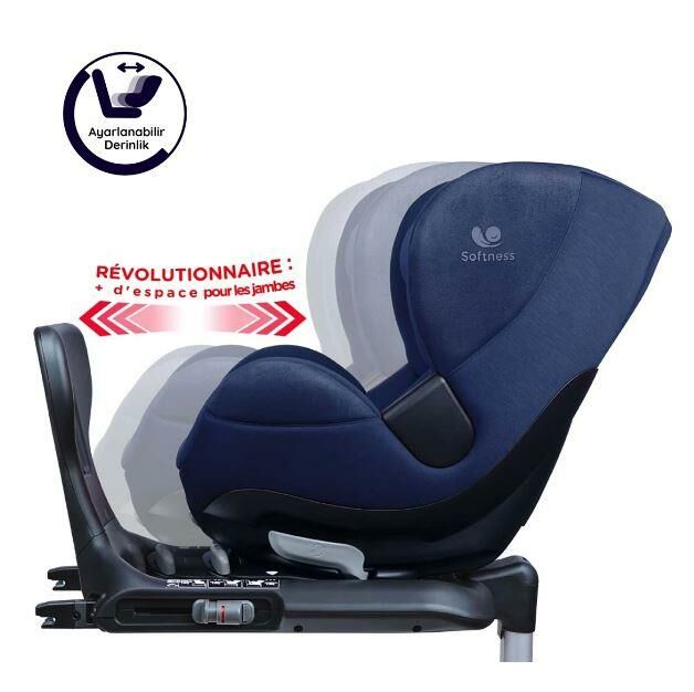 Renolux Gaia I-Size Softness Isofix 0-18 Kg Oto Koltuğu Lacivert