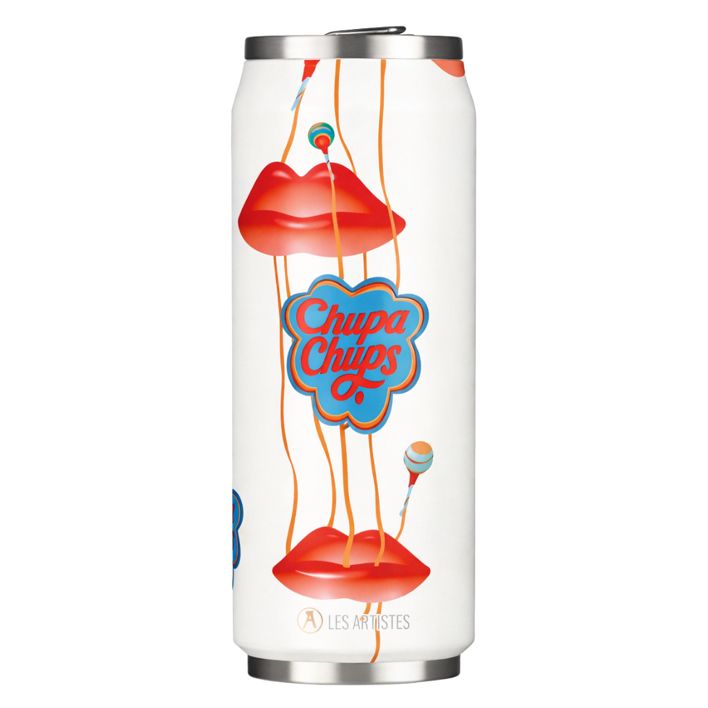 Les Artistes Paris Isı Yalıtımlı Kutu Çelik Termos 500ml Chupa Kiss