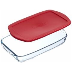 Paşabahçe Plastik Kapaklı Borcam Tepsi