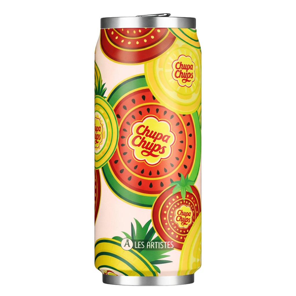 Les Artistes Paris Isı Yalıtımlı Kutu Çelik Termos 500ml Chupa Fruit