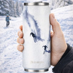 Les Artistes Paris Isı Yalıtımlı Kutu Çelik Termos 500ml Ski