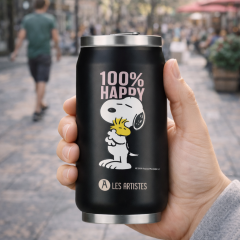 Les Artistes Paris Isı Yalıtımlı Kutu Çelik Termos 280ml Happy Snoopy