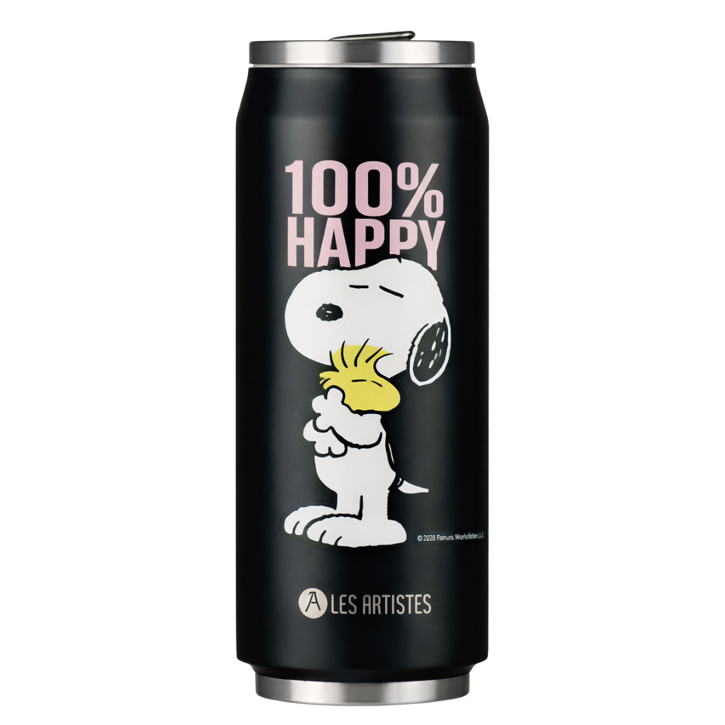 Les Artistes Paris Isı Yalıtımlı Kutu Çelik Termos 500ml Happy Snoopy