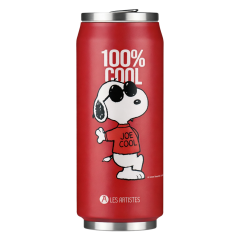 Les Artistes Paris Isı Yalıtımlı Kutu Çelik Termos 500ml Cool Snoopy