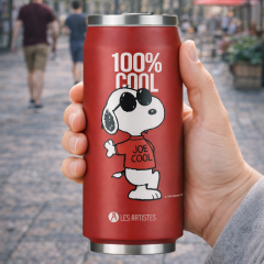 Les Artistes Paris Isı Yalıtımlı Kutu Çelik Termos 500ml Cool Snoopy