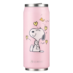 Les Artistes Paris Isı Yalıtımlı Kutu Çelik Termos 500ml Enjoy Snoopy