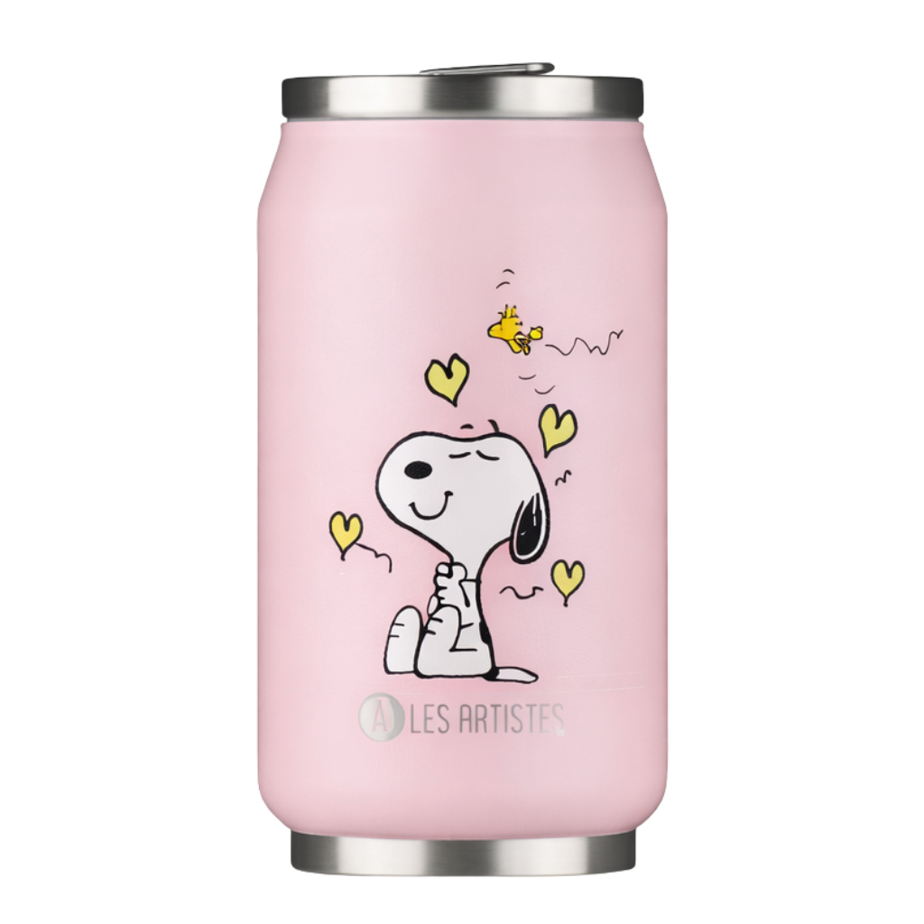 Les Artistes Paris Isı Yalıtımlı Kutu Çelik Termos 280ml Enjoy Snoopy