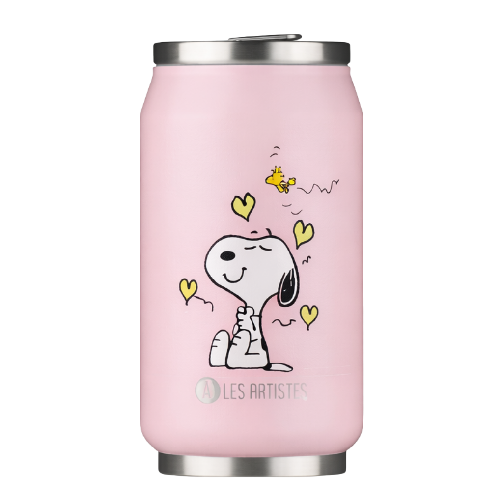 Les Artistes Paris Isı Yalıtımlı Kutu Çelik Termos 280ml Enjoy Snoopy