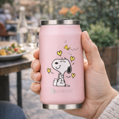 Les Artistes Paris Isı Yalıtımlı Kutu Çelik Termos 280ml Enjoy Snoopy