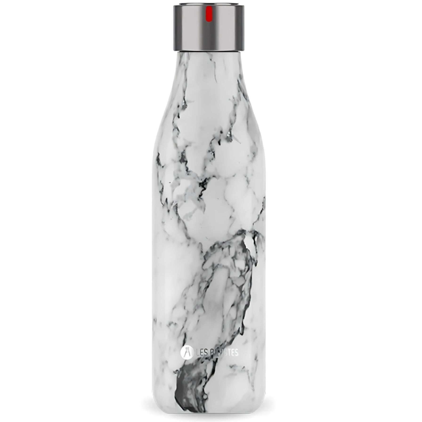 Les Artistes Paris Isı Yalıtımlı Çelik Termos 500ml Marble Black & White
