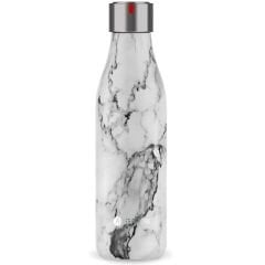 Les Artistes Paris Isı Yalıtımlı Çelik Termos 500ml Marble Black & White