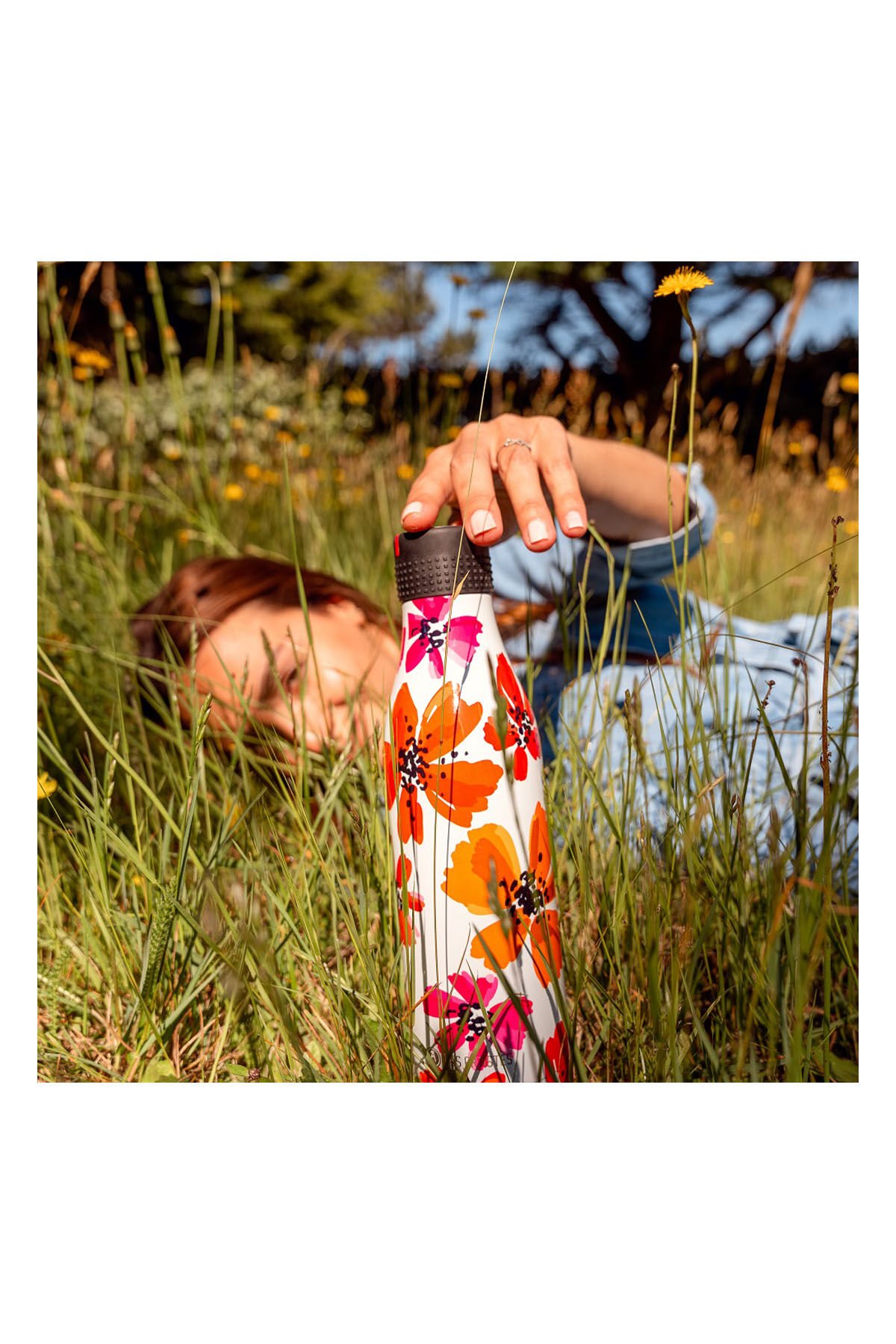 Les Artistes Paris Isı Yalıtımlı Çelik Termos 500ml Petals Çok Renkli - 500 ML