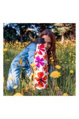 Les Artistes Paris Isı Yalıtımlı Çelik Termos 500ml Petals Çok Renkli - 500 ML
