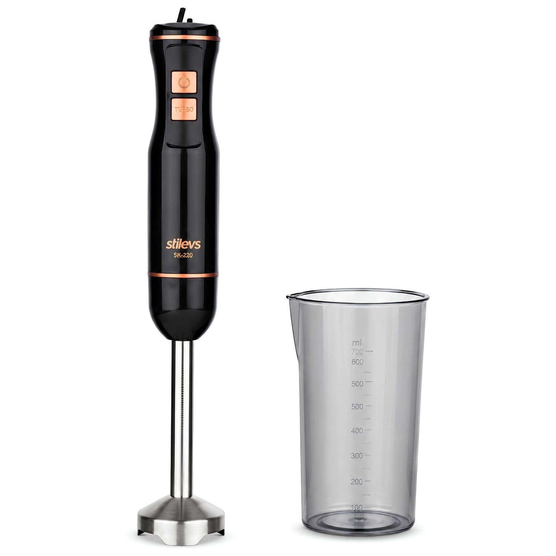 Stilevs Kendo El Blender Siyah & Bakır