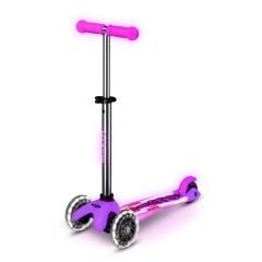 Mini Micro Deluxe Glow Led Plus Frosty Pink Scooter
