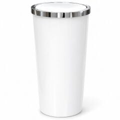 Prima Nova Lenox 35 Litre Döner Kapaklı Çöp Kovası Beyaz