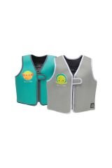 Bblüv Naj Neoprene Yüzme Yeleği Gri - 3-6 Yaş