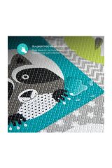 Bblüv Mülti Oyun Halısı Şehir 140*100*1 cm Çok Renkli - 0+ Yaş