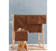 Cotton Box %100 Pamuk Wellness Havlu Seti Terra Toprak