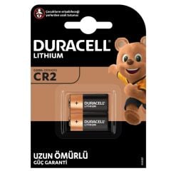 Duracell CR2 Pil 2'li Paket