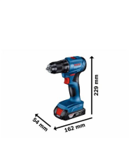 ﻿Bosch GSR 185 li Professional Akülü Delme/Vidalama Makinesi (Çift Akü)