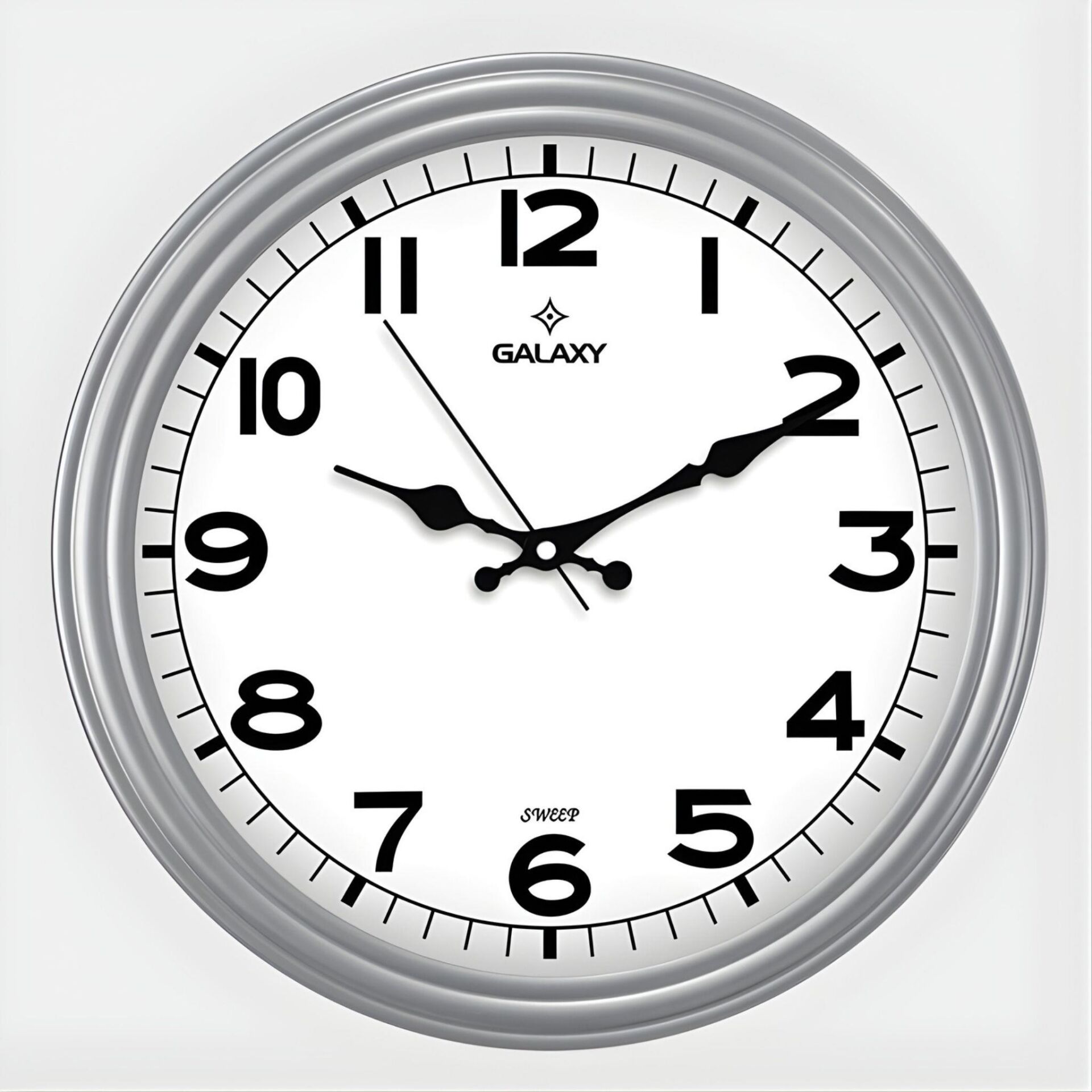 Galaxy 200-G Gri Duvar Saati 28,6 CM – Klasik Şıklıkla Zamana Estetik Dokunuş