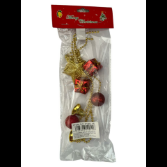 Noel Babalı Salkım Ağaç Süsü