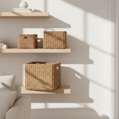 Casalinda CL-13023 Büyük Boy Tekli Hasır Sepet – İşlevsel Depolama ile Doğal Şıklığın Buluşması