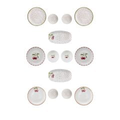 Bambum Moderna Cherry Kahvaltı Takımı 14 Parça