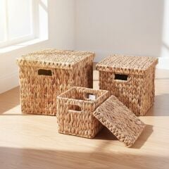 Casalinda CL-5028 Hasır Kare Kutu Küçük Boy