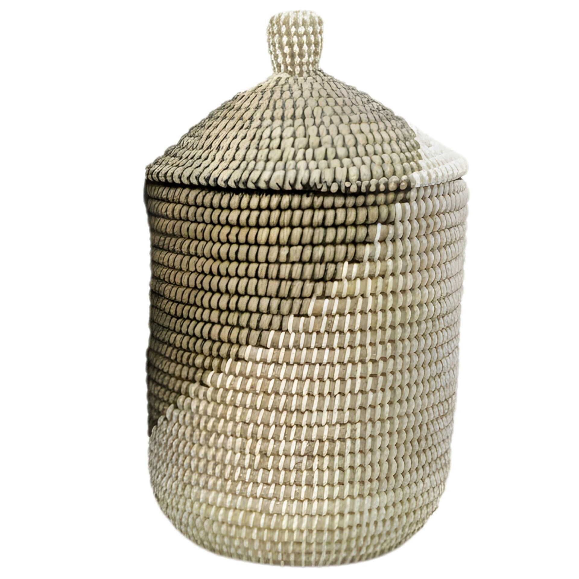 Panali PNL-SCP-54 WBK Küçük Boy Hasır Çamaşır Sepeti