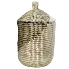 Panali PNL-SCP-54 WBK Küçük Boy Hasır Çamaşır Sepeti