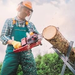 Einhell GE-LC 36/35 Li - Solo, Akülü Ağaç Kesme (Akü Hariç)