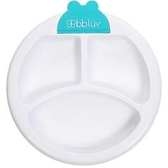Bblüv Plato Sıcak Su Hazneli Mama Tabağı Mavi - 4+ Ay