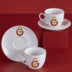 Neva Galatasaray Klasik Logo 2’li Çay Fincan Takımı