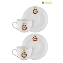 Neva Galatasaray Klasik Logo 2’li Çay Fincan Takımı