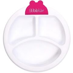 Bblüv Plato Sıcak Su Hazneli Mama Tabağı Pembe - 4+ Ay