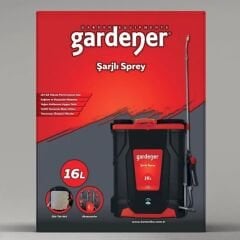 Gardener 165516 Şarjlı (Akülü) Sırt Tipi İlaçlama Pompası 16 Litre