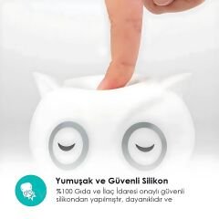 Bblüv Hibü Silikon Led Gece Lambası